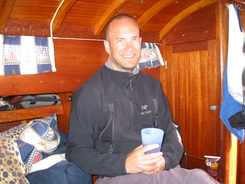 Kapteinen alltid fornøyd