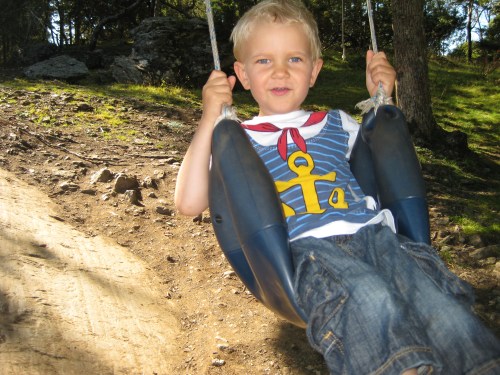 Storebror på Langøy august 2010