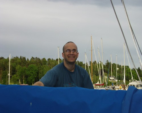 Kapteinen gleder seg til tur